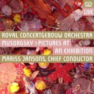 ムソルグスキー（1839-1881）/Pictures At An Exhibition： Jansons / Concertgebouw O (Hyb)