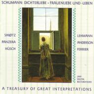Dichterliebe : Schiotz, Panzera, Husch, Frauenliebe und Leben : Lehmann, M.Anderson, Ferrier (2CD)