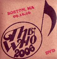 The Who/Encore 2006 Boston Ma 09.16.06 (Ltd)