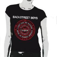 Backstreet Boys T-shirt : Bullseye / Size: Lady's M