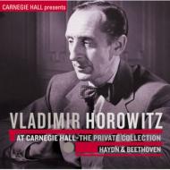 ベートーヴェン（1770-1827）/Piano Sonata 14 21 ： Horowitz +haydn： Sonata 52 (Carnegie Hall Live)