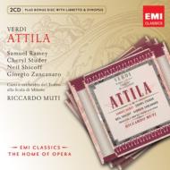 ǥ1813-1901/Attila Muti / Teatro Alla Scala Ramey Studer Shicoff Zancanaro (+cd-rom)