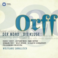 Die Kluge, Der Mond : Sawallisch / Philharmonia, Schwarzkopf, Prey, etc (1956-57 Stereo)(2CD)