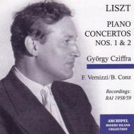 ꥹȡ1811-1886/Piano Concerto 1 2 Etc Cziffra(P) Vernizzi / Turin Rai So Conz / Milan Rai So
