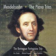 メンデルスゾーン（1809-1847）/Piano Trio 1 2 ： Benvenue Fortepiano Trio