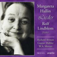 Margareta Hallin Mahler, Mozart, R.strauss, Etc: Lieder
