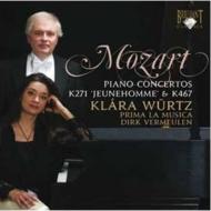 ⡼ĥȡ1756-1791/Piano Concerto 9 21  Wurtz(P) D. vermeulen / Prima La Musica