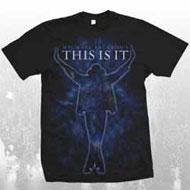 Michael Jackson T-shirt : This Is It Silhouette / Size: M