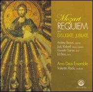 ⡼ĥȡ1756-1791/Requiem Exsultate Jubilate Radu / Ama Deus Ensemble A. brown Kidwell Etc