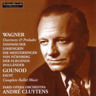 Wagner Orchestral Music, Gounod Faust Ballet Music : Cluytens / Paris Opera Orchestra