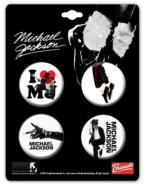 Michael Jackson Badge(I HEART MJ)