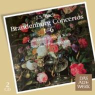 バッハ（1685-1750）/Brandenburg Concerto 1-6 ： Harnoncourt / Cmw (1964)