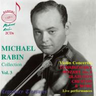 Michael Rabin Concerto Live Recordings -Mozart, Glazunov, Tchaikovsky, Creston, etc (2CD)