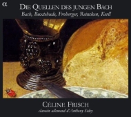 　オムニバス（チェンバロ）/An Quellen Des Jungen Bach-j. s.bach Buxtehude Frobeger Kerll Reincken： Frisch(Cemb