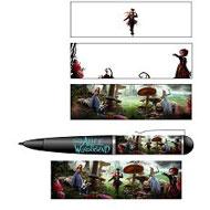 Alice in Wonderland Sticker Float pen