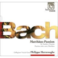 Matthaus-passion: Herreweghe / Collegium Vocale Bostridge Selig A.scholl D.henschel