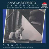 Orbeck Anne-marie/Symphony Dreier / Rpo +songs Hirsti(S) Braaten(P)
