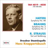 ֥顼ॹ1833-1897/Sym 2 3  Knappertsbusch / Skd +haydn Sym 88 R. strauss Tod Und Verklarung