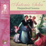 졼롢ȥ˥1729-1783/Harpsichord Sonatas Vol.2 Belder(Cemb)