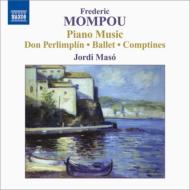 モンポウ（1893-1987）/Piano Works Vol.5： Jordi Maso(P) Oliu(Vn) Pich(Vc) Magaldi(P)