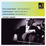 Haydn Cello Concerto No, 2, boccherini Concerto No, 9, Brahms Sonata No, 1, : Janigro, R.Kempe / Rome RAI SO, Demus (1957-59)