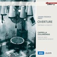 եå1688-1758/Overture Sinfonias Concertos Cappella Coloniensis Holler(Fl) Hucke(Ob) Stiftner(
