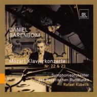 モーツァルト（1756-1791）/Piano Concerto 22 23 ： Barenboim(P) Kubelik / Bavarian Rso (1970)