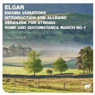 エルガー（1857-1934）/Enigma Variations Serenade Introduction ＆ Allegro： P. daniel / Lpo