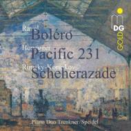 (Piano Duo)Rimsky-Korsakov Scheherazade, Honegger Pacific 231, Ravel Bolero : Trenkner & Speidel