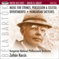 バルトーク (1881-1945)/Music For Strings Percussion ＆ Celesta Divertimento： Kocsis / Hungarian National