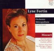 ⡼ĥȡ1756-1791/Exsultate Jubilate Arias From Figaro Fortin(S) J. rescigno / Metropolitain Du Gra