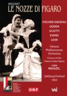 Le Nozze di Figaro : Sellner, Maazel / Vienna Philharmonic, G.Evans, F-Dieskau, etc (1963 Monaural)
