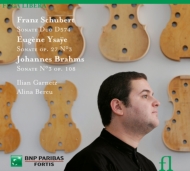 ʽ/Violin Sonatas Schubert Brahms Ysaye Garnetz(Vn) Bercu(P)