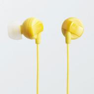 ELECOM: Canal Type Headphone / IN20 Series EHP-IN20YL (Yellow)