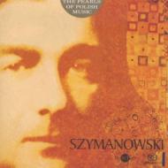 シマノフスキ(1882-1937)/Sym 4 Violin Concerto 1 Etc： Maksymiuk / Sinfonia Varsovia Paleczny(P) Jakowic