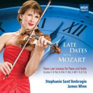 ⡼ĥȡ1756-1791/Violin Sonata 40 41 42  Sant'ambrogio(Vn) J. winn(P)