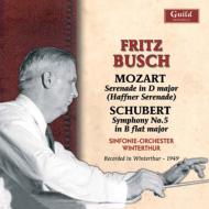 モーツァルト（1756-1791）/Serenade 7 ： F. busch / Winterthur So +schubert： Sym 5
