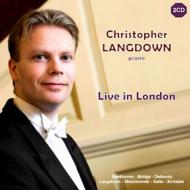 ԥΡ󥵡/Langdown Live In London-beethoven Bridge Debussy Moszkowski Etc