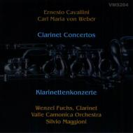 Weber Clarinet Concerto No, 2, Concertino, Cavallini Clarinet Concerto : W.Fuchs(Cl)Maggioni / Valle Camonica Orchestra