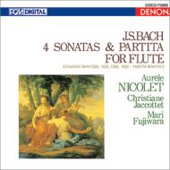 Flute Sonatas: Nicolet(Fl)Jaccottet(Cemb)^(Vc)