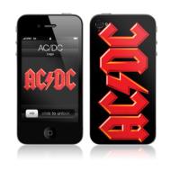 MUSICSKINS / AC/DC -Logo (iPhone4)