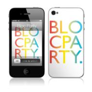Musicskins / Bloc Party -Rainbow(Iphone4�p)