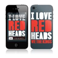 Musicskins / We The Kings -Redheads(Iphone4�p)
