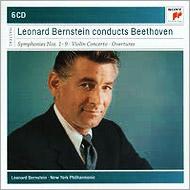 Complete Symphonies, Violin Concerto : Bernstein / New York Philharmonic, Stern(Vn)(6CD)
