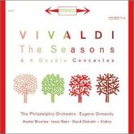 ヴィヴァルディ（1678-1741）/Four Seasons： Brusilow(Vn) Ormandy / Philadelphia O +double Concerto： Stern Oistr