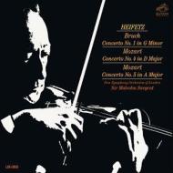 モーツァルト（1756-1791）/Violin Concerto 4 5 ： Heifetz(Vn) Sargent / London New So Etc +bruch： Concerto