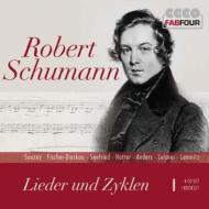シューマン、ロベルト（1810-1856）/Lieder： Souzay F-dieskau Seefried Hotter Anders Leisner Lemnitz