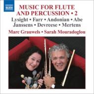 Music For Flute & Percussion Vol.2: Grauwels(Fl)Mouradoglou(Perc)