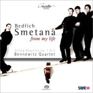 スメタナ（1824-1884）/String Quartet 1 2 ： Bennewitz Q (Hyb)