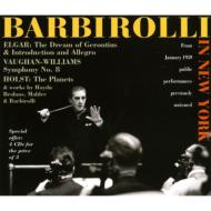 Orchestral Concert/Barbirolli / Nyp 1959 Concerts-brahms Elgar Haydn Mahler Holst Vaughan-willi